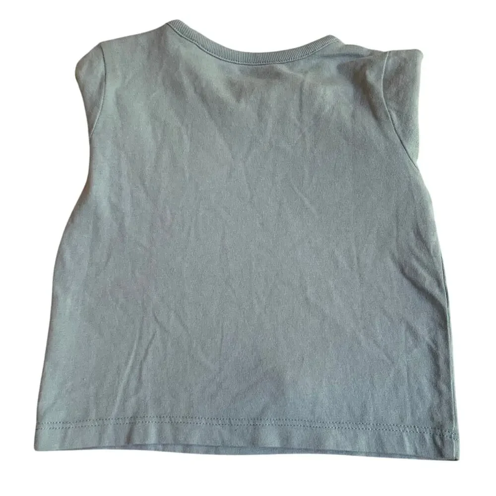 Baby Boden Cloudburst Blue Deer‎ NWT size 3-6 mo